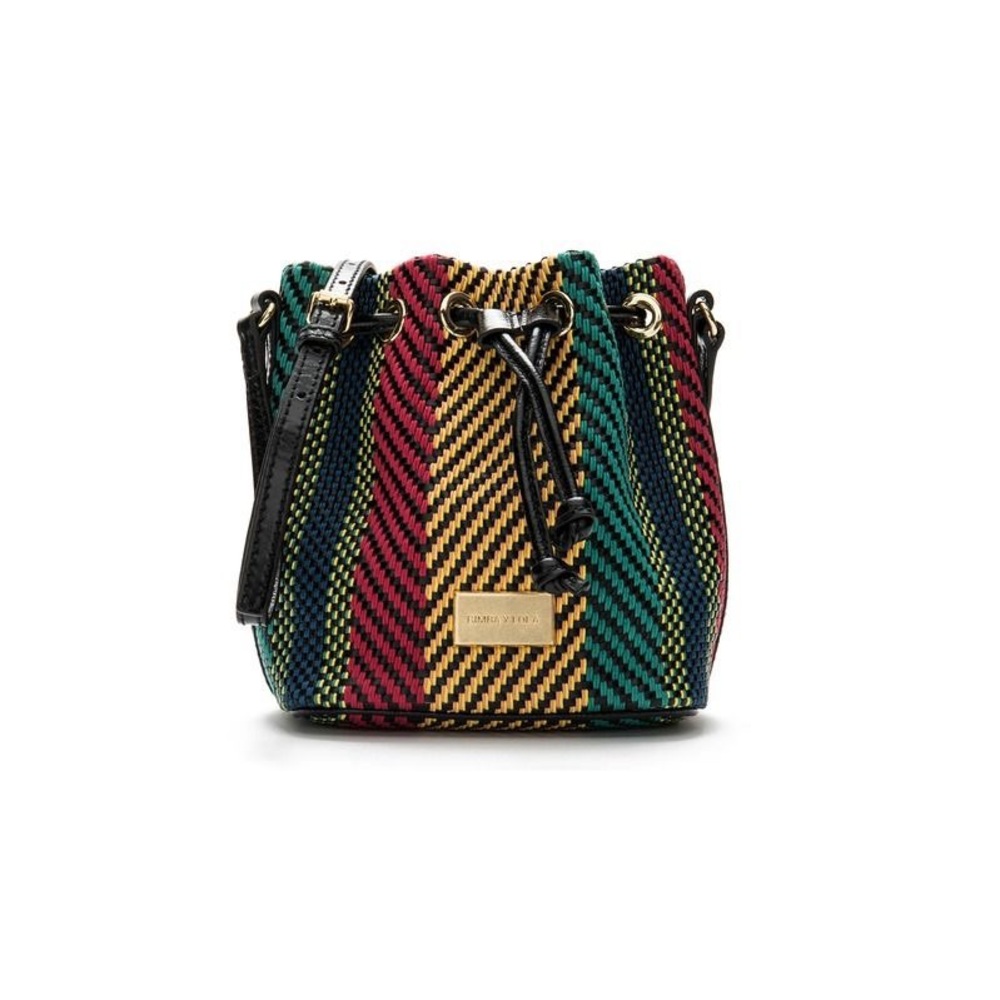 BIMBA Y LOLA BUCKET CROSSBODY PURSE